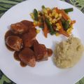 Cooksnap dari Putri untuk resep Mashed potatoes and salmon grill