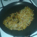 El cooksnap de Guillermo Alman cuando hizo Omelette de Papas Hashbrowns😋.