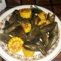 Cooksnap dari Dina Nugroho untuk resep Kerang hijau saus padang