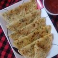Geeta Panchbhai का कुकस्नैप जब उन्होंने गार्लिक पराठा (garlic paratha recipe in Hindi) बनाया था।