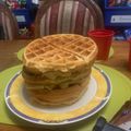 El cooksnap de Vanessa cuando hizo Waffles.