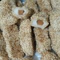 Cooksnap dari Gertrude Agnès untuk resep Mochi goreng / onde wijen / kue keranjang goreng
