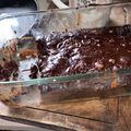 El cooksnap de Kathy Yepes cuando hizo Brownie con cacao.