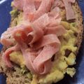 El cooksnap de Matu cuando hizo Desayuno saludable c/ palta.
