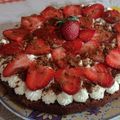 El cooksnap de Carla Emilio cuando hizo Torta Brownie.