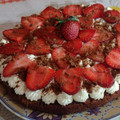 El cooksnap de Carla Emilio cuando hizo Torta Brownie.