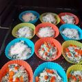 El cooksnap de Silvia Eli cuando hizo Muffins de espinaca y queso.