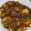 Cooksnap dari raden karyana untuk resep Kerang Sriping Asam Manis Cabe Hijau