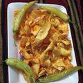 Pinal Patel's cooksnap of when they made પાપડી ગાંઠીયા તીખા (Papadi Gathiya Spicy Recipe In Gujarati).