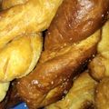 Ayeesh Chuchu 's cooksnap of when they made Twisted Doughnuts (Kwabaegi).