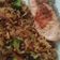 El cooksnap de Sara Sancho cuando hizo Arroz salteado con verduritas y salmón a la plancha.