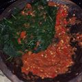 Cooksnap dari yuli anita untuk resep Brambang Asem (Sambel Dongtelo/Sambal daun ketela)