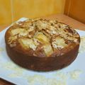 El cooksnap de Salma cuando hizo Bizcocho de Kéfir, pera y almendras sin gluten.