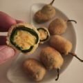 El cooksnap de Sofia Perez cuando hizo Ajíes Jalapeños rellenos fritos.
