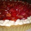 El cooksnap de Maru Flores cuando hizo Tarta de frutillas y chantilly .