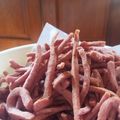 Cooksnap dari Nina Rez untuk resep Stik ubi ungu