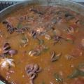 El cooksnap de Roberto Eduardo Castro cuando hizo Pulpitos en salsa.