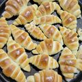 El cooksnap de Briscila González cuando hizo Croissant rellenos.