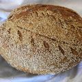 Cooksnap από Athina στη συνταγή Ψωμί χωριάτικο με προζύμι χωρίς ζύμωμα