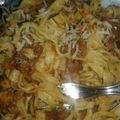 El cooksnap de Doris Navarrete Gomez cuando hizo Tallarines caseros.