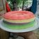 Cooksnap dari Rustina Wulandari untuk resep Bolu Pelangi 2 Telur