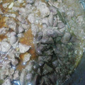 El cooksnap de Begoña Cruz Trujillo cuando hizo Higaditos de pollo en salsa.