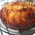 El cooksnap de Andre Franco cuando hizo Tarta de manzana invertida.
