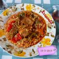Cooksnap από 𝒳𝓇𝓊𝓈𝑜𝓊𝓁𝒶 𝒦𝑜𝓃𝓉𝑜𝓅𝑜𝓊𝓁𝑜𝓊 στη συνταγή Χοιρινό με πιπεριές και πλιγούρι