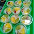 Cooksnap dari veronica retno untuk resep Silky puding cup topping buah segar