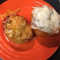 Shari's cooksnap of when they made Stellar Stuffed Bell Peppers.