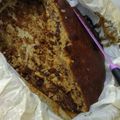 Cooksnap από EiriniIrene στη συνταγή Απλό κέικ μπανάνα με μέλι και κομμάτια σοκολάτας