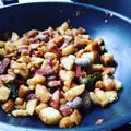El cooksnap de Agustín Pinar cuando hizo Migas de pan.