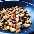 El cooksnap de Agustín Pinar cuando hizo Migas de pan.