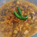 Anjali Mukherjee's cooksnap of when they made ছোলার ডাল.