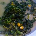 Cooksnap dari Enno Andri untuk resep Sayur Bobor Bayam Segarrr