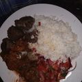 Larry's cooksnap of when they made Meatballs.