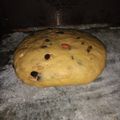 El cooksnap de Nati Sol cuando hizo Pan dulce navideño.