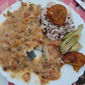 El cooksnap de Rafricana cuando hizo Dorada con salsa de coco (estilo latinoamericano).