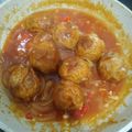 Cooksnap dari tyarecipes untuk resep Bola - Bola Tempe Asam Manis Pedas