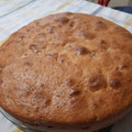 El cooksnap de Vane Oietto cuando hizo Budín de banana y nuez.