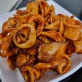 El cooksnap de CONRADO cuando hizo Calamares en salsa.