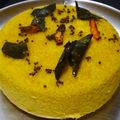 Adarsha Mangave 's cooksnap of when they made Instant khaman dhokla.
