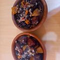 El cooksnap de Lorena Payeras cuando hizo Guiso de arroz con porotos negros.