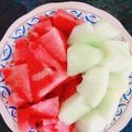 صورة من ام محمد، شاركها بعد تجربة وصفة سلطة فواكهه ؛، 🍍🍓🍌🥜