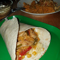 Cooksnap από Kon στη συνταγή Fajitas με κοτόπουλο, γιαούρτι και τυρί