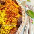 کوک اسنپ میس معصوم بعد از امتحان کردن عدس پلو با خرما.