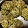El cooksnap de Noelia cuando hizo Buñuelos de Espinaca (al horno).
