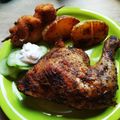 Majka Macáková Cooksnap-ja, amikor elkészítette a(z) Grillezett csirkecombok receptet.