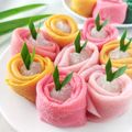 Cooksnap dari Daniar untuk resep Dadar Gulung Polkadot (daun suji)