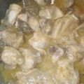 El cooksnap de Estefania Rodriguez cuando hizo Pollo a la cerveza.